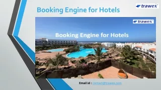 Booking Engine for Hotels