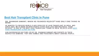 Hair Transplant Specialist in Pune