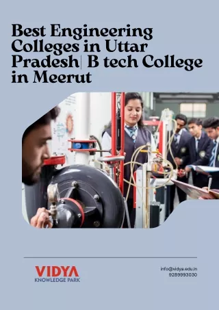 Best Engineering Colleges in Uttar Pradesh B tech College in Meerut