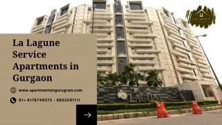 La Lagune in Gurgaon for Rent | La Lagune Service Apartments