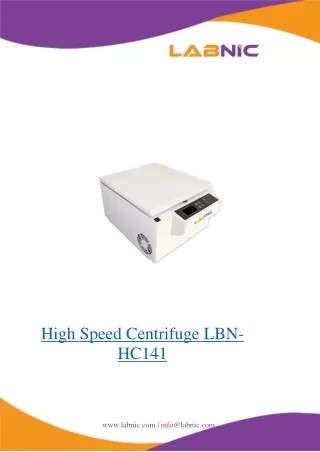 High-Speed-Centrifuge-LBN-HC141