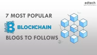 7 MOST POPULAR BLOCKCHAIN BLOGS TO FOLLOWS