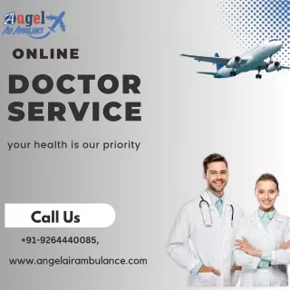 Angel Air Ambulance Service in Raipur And Bhopal