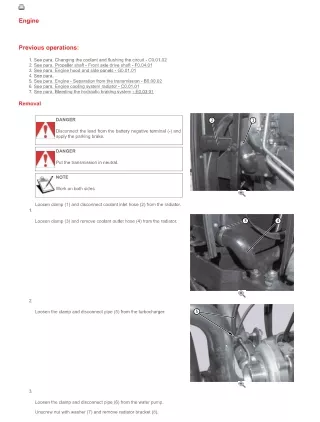 SAME laser 150 TRACTOR Service Repair Manual (SN 6075 AND UP)