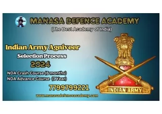 INDIAN ARMY AGNIVEER SELECTION PROCESS 2024