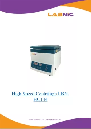 High-Speed-Centrifuge-LBN-HC144