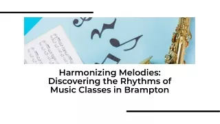 Exploring Music Classes in Brampton