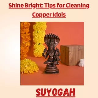 Shine Bright Tips for Cleaning Copper Idols