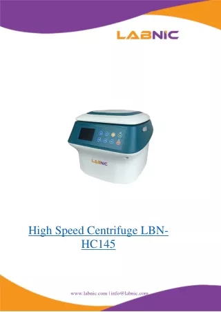 High-Speed-Centrifuge-LBN-HC145