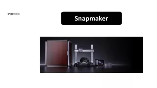 Unleash Your Creativity with the Snapmaker 2.0 A Versatile All, in One Fabrication Powerhouse
