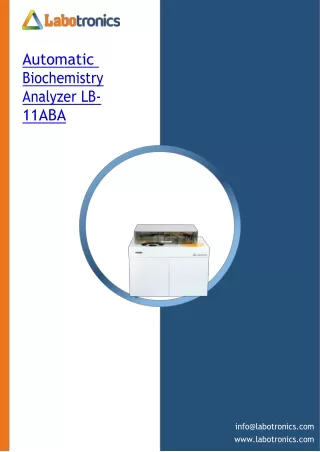 Automatic-Biochemistry-Analyzer-LB-11ABA