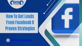 How To Get Leads From Facebook 9 Proven Strategies