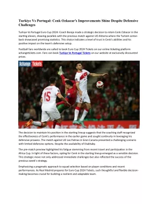 Cenk Ozkacar's Improvements Shine Despite Defensive Challenges