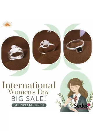 Buy Your Women's Jewelry Collection for International Women's Day