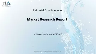 Industrial Remote Access Market Dynamics, Size, and Future Growth Trend 2023-203