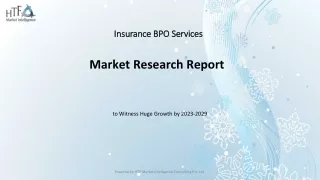 Insurance BPO Services Market - Global Trend and Outlook to 2030