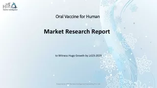 Oral Vaccine for Human Market Size & Growth Outlook 2024-2030