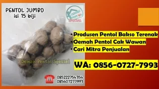 Buka Kemitraan! WA 0856-0727-7993 Pabrik Pentol Bakso Beranak Mojokerto