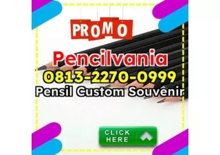 TERLARIS! WA 0813-2270-0999 Jual Pensil Custom Segitiga Murah Jakarta Denpasar Pemasok Pencil PVA