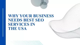 Why SEO is Essential for Small Businesses in the USA