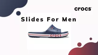 Buy Online Slides For Men At Affordable Price