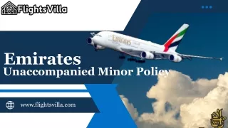 Emirates Unaccompanied Minor Policy