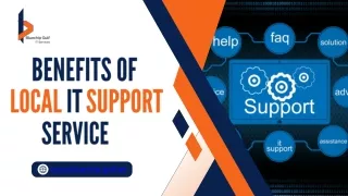 Benefits of Local IT Support Service