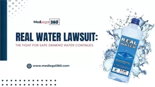 Real Water Lawsuit: Linking to Liver Damage and Legal Action