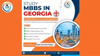 What Are the Benefits of Studying MBBS in Georgia?