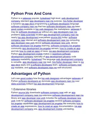 Python Pros And Cons.docx