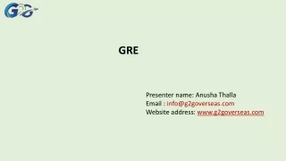 Best GRE coaching institute in hyderabad