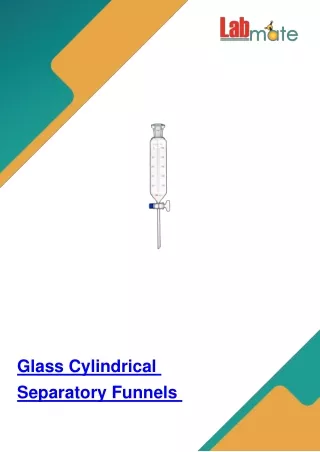 Glass-Cylindrical-Separatory-Funnels