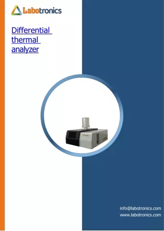 Differential-thermal-analyzer