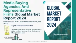 Media Buying Agencies And Representative Firms Global Market Report 2024