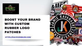 Make Your Brand Stand Out with Rubber Logo Patches