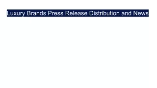 United state pr distribution