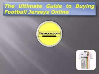 Football jersey online