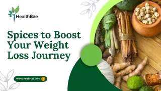 Spices to Boost Your Weight Loss Journey