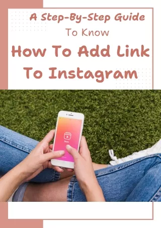 How To Add Link To Instagram