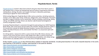 Playalinda Beach, FL: Nude Beach with Excellent Surfing and Hiking