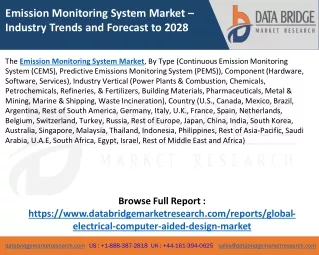 Emission Monitoring System Market