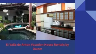 El Valle de Anton Vacation House Rentals by Owner