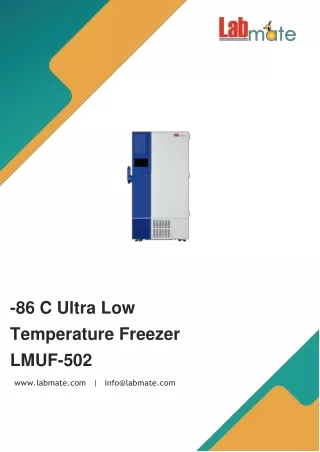 _86°C_Ultra_Low_Temperature_Freezer_LMUF_502