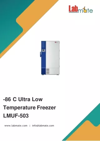 _86°C_Ultra_Low_Temperature_Freezer_LMUF_503