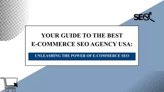 Improve Your Online Presence with the Leading E-Commerce SEO Company in the USA