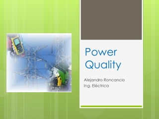 Power Quality Electrical Engineering