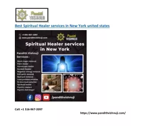 Best Spiritual Healer services in New York united states