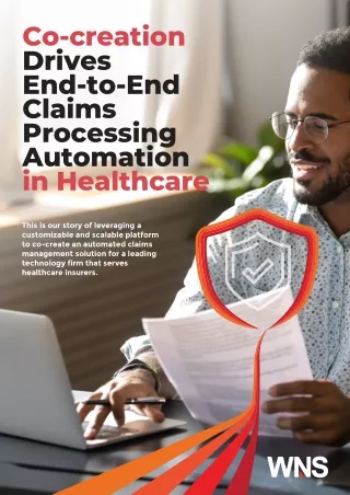 Co-creation Drives End-to-End Claims Processing Automation in Healthcare