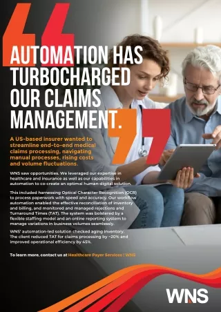 Automation Transforms Claims Processing for a Health Insurer