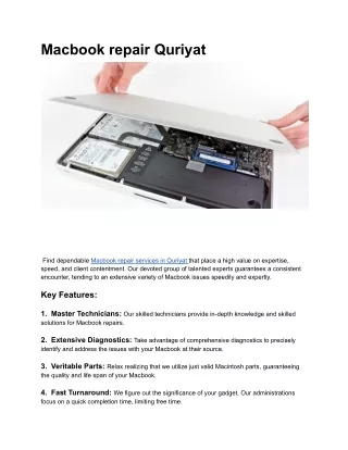 Macbook repair Quriyat